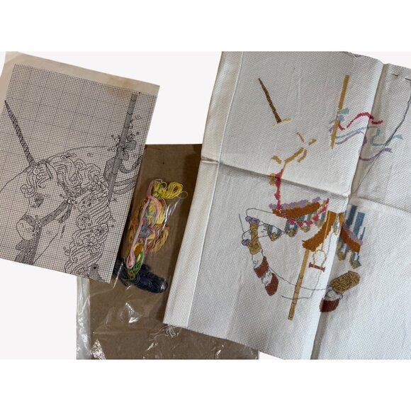 Vintage Counted Cross Stitch Kits Bundle Lot of 4 Golden Bee Janlynn Imaginating - Picture 9 of 9